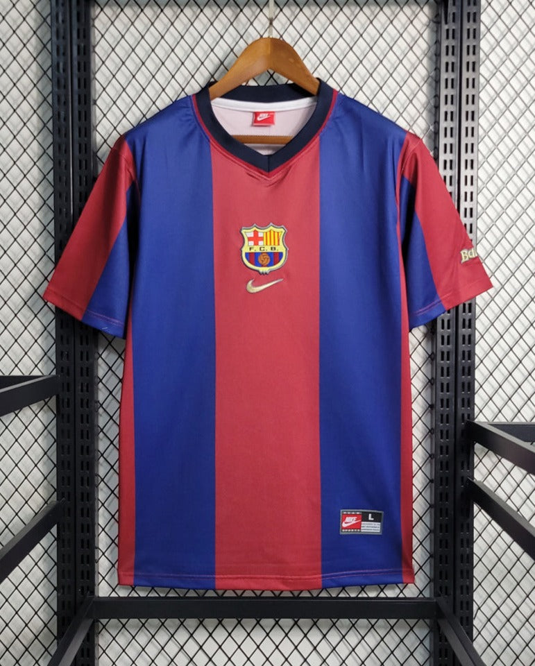 Barcelona 98-99 Home Retro Shirt 