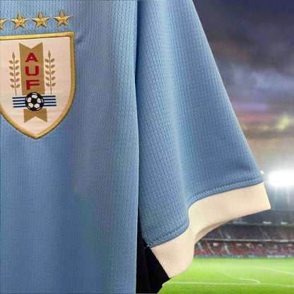 Uruguay 24-25 Home Shirt sleeve