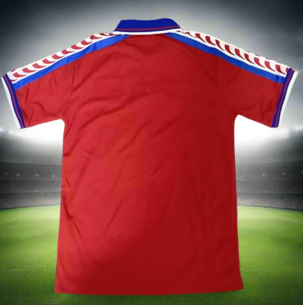 Czech Republic 96-98 Home Retro Shirt rear