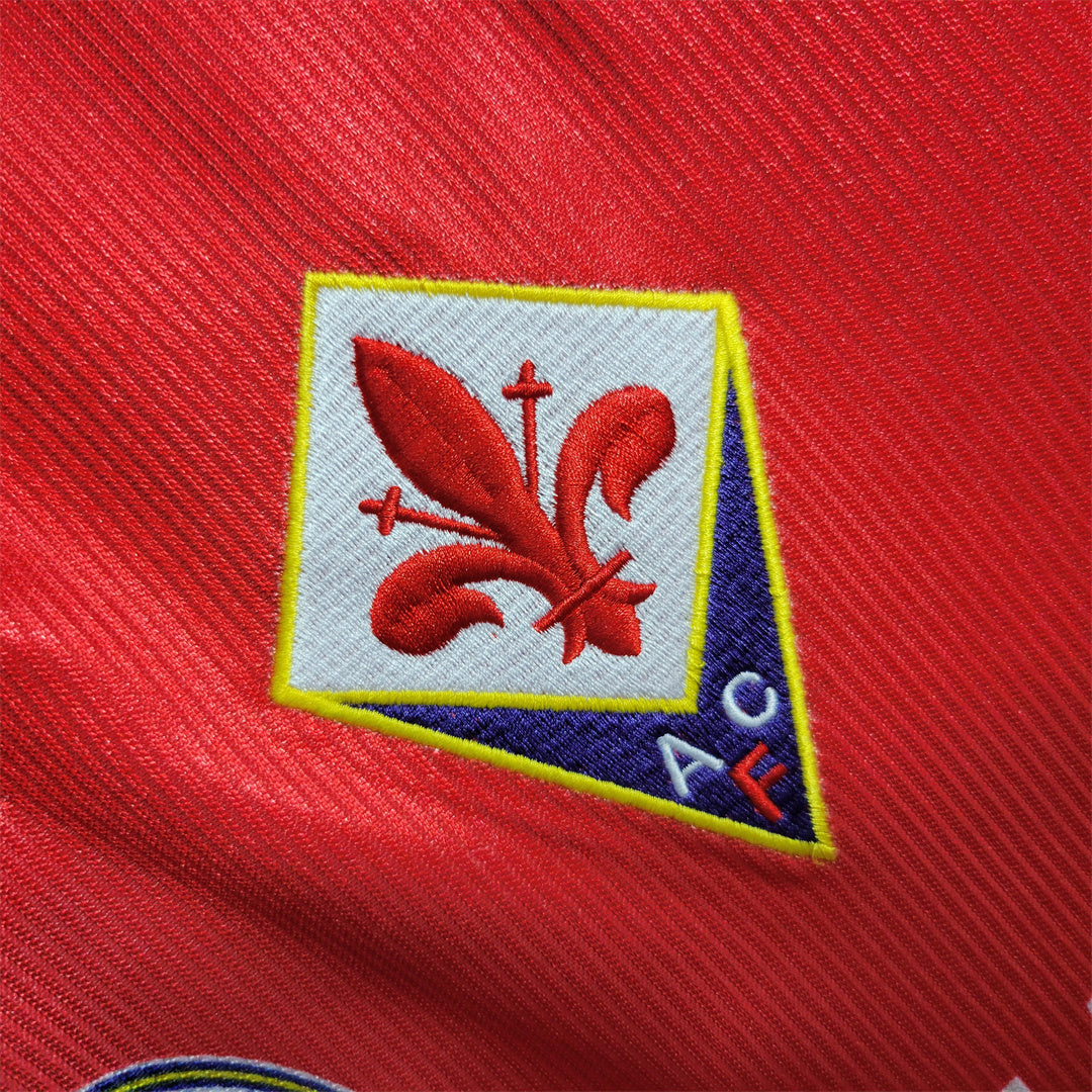 Fiorentina 95-97 3rd Retro Shirt crest