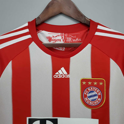 Bayern Munich 10-11 Home Retro Shirt  neck