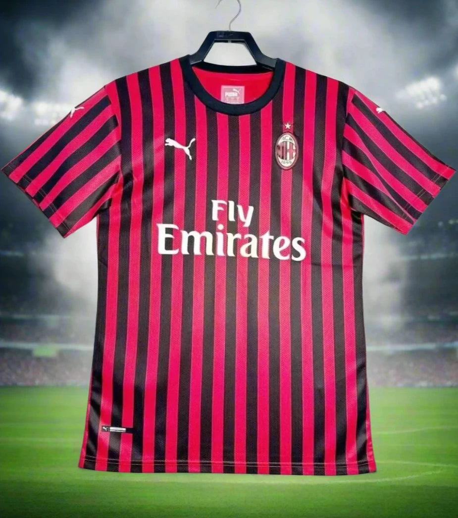 AC Milan 19-20 Home Anniversary Retro Shirt front