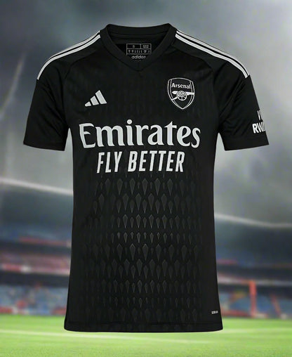 Arsenal 23-24 Goalkeeper Shirt Black