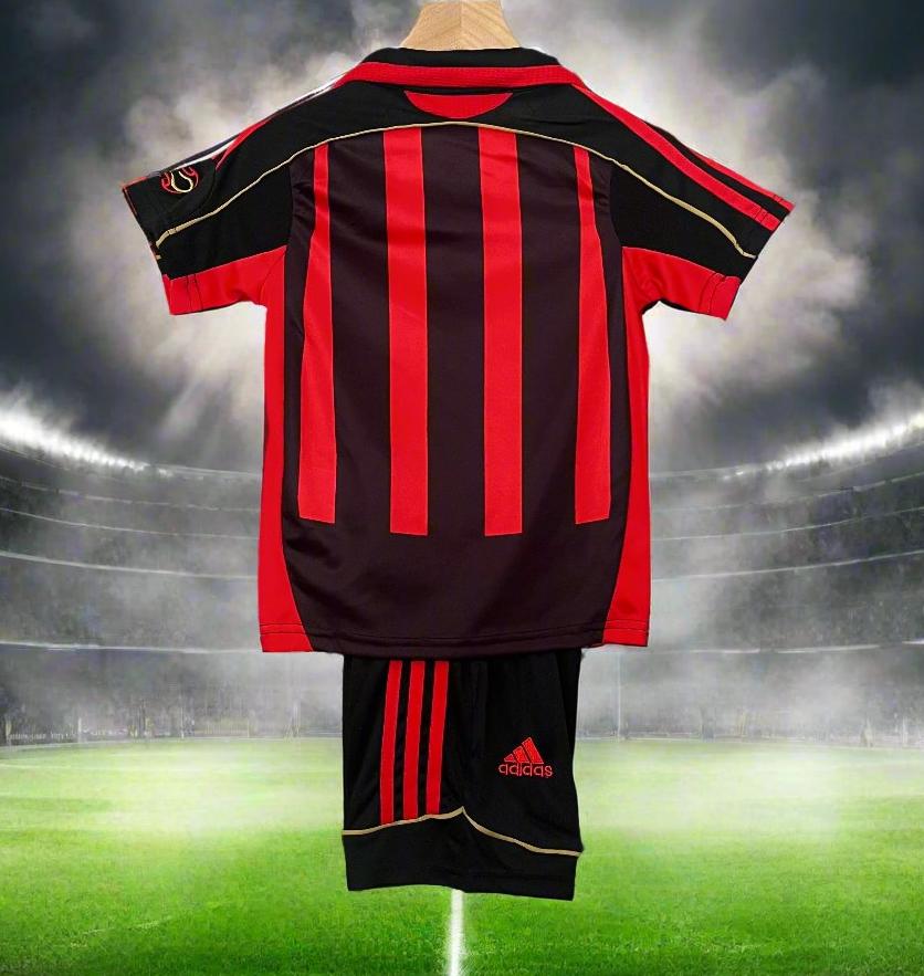 AC Milan Kids 06-07 Home Retro Kit rear