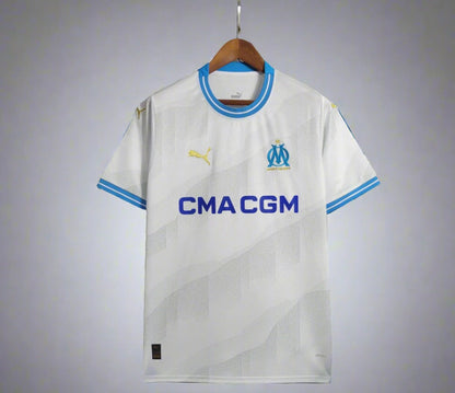 Olympique Marseille 23-24 Home Shirt sponsor