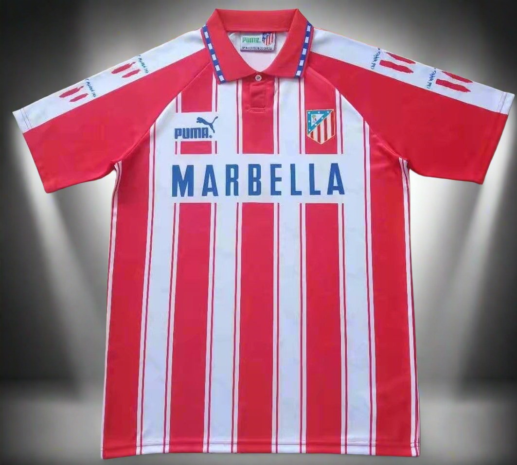 Atletico Madrid 94-95 Home Retro Shirt