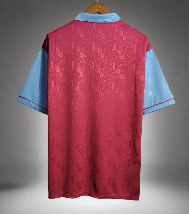 West Ham United 95-97 Home Retro Shirt rear