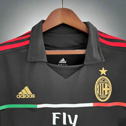 AC Milan 11-12 3rd Retro Shirt collar