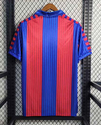 Barcelona 89-92  Home Retro Shirt rear