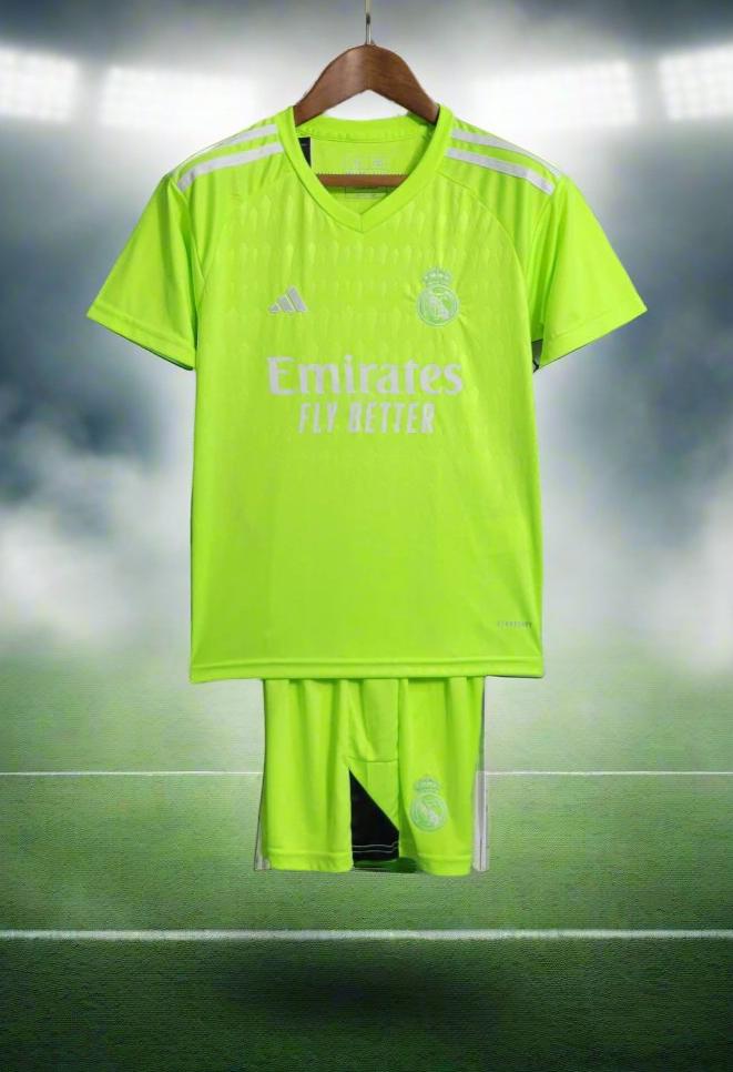 Real Madrid Kids 23-24 Goalkeeper Kit