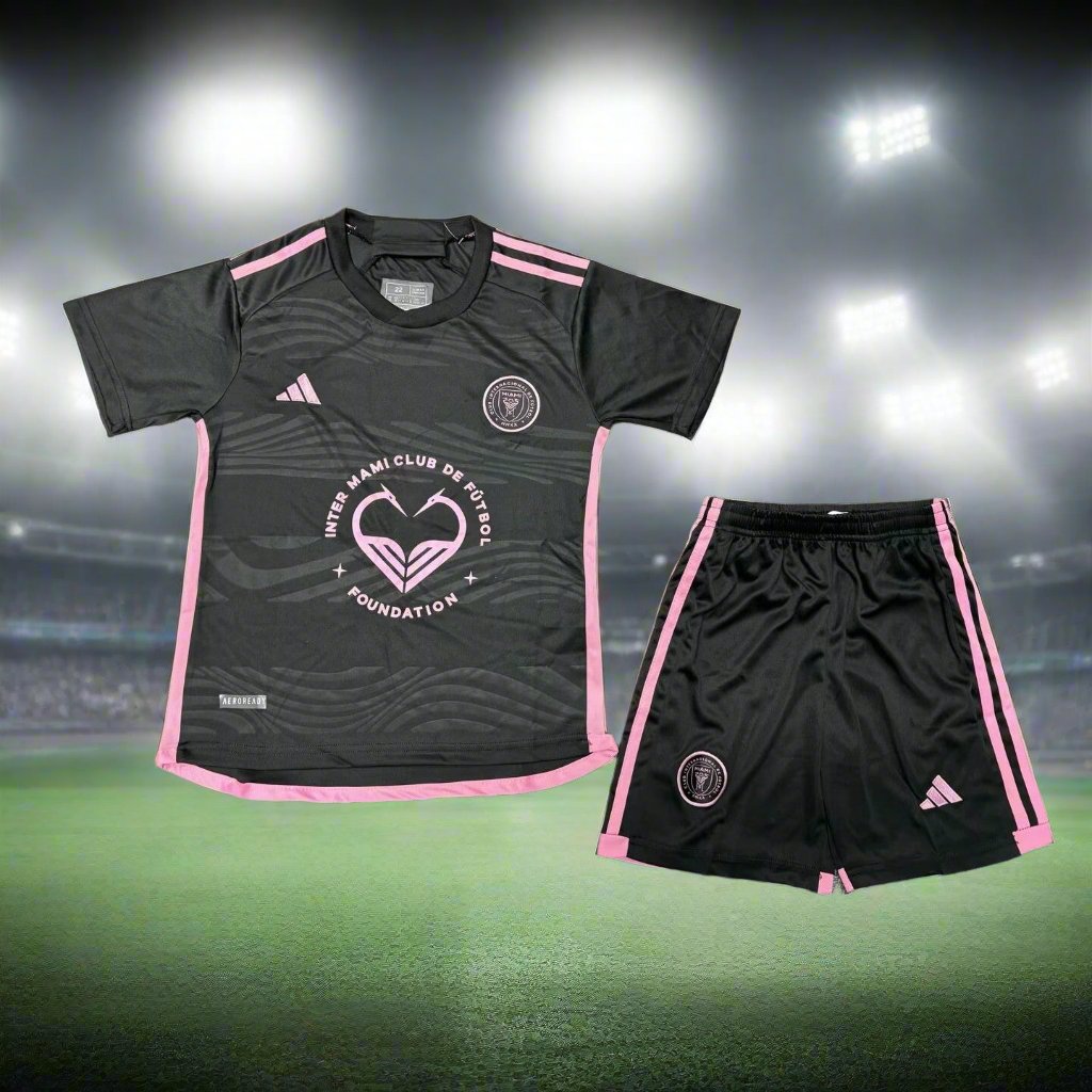 Inter Miami Kids 2024 Away Pre Season Kit