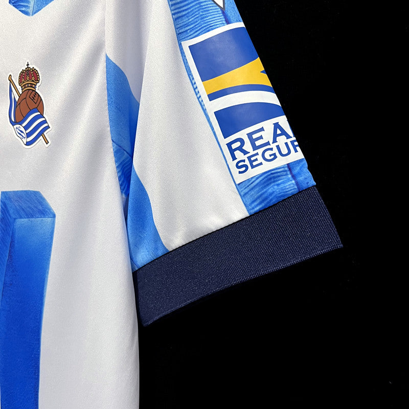 Real Sociedad 23-24 Home Shirt sleeve