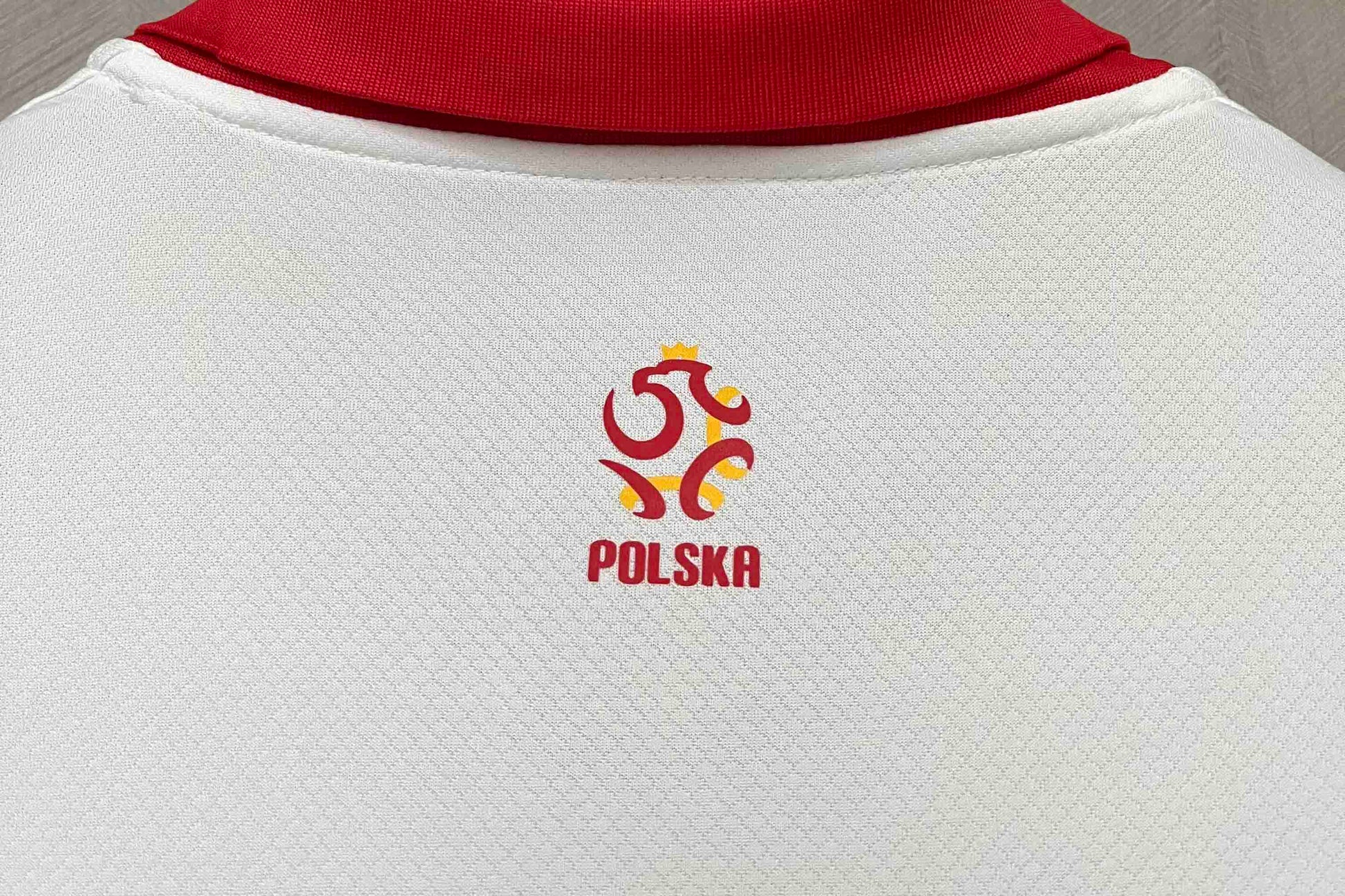 Poland 24-25 Home Shirt collar