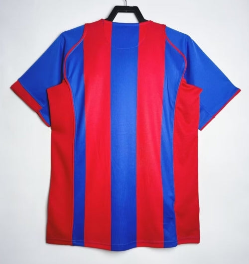 Barcelona 04-05 Home Retro Shirt rear