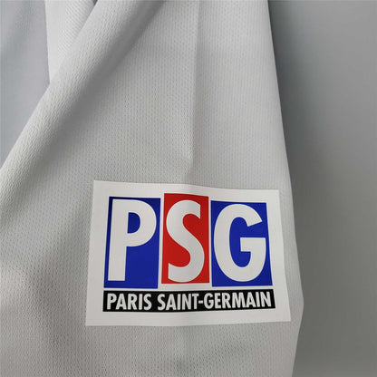 PSG 01-02 Away Retro Shirt sleeve