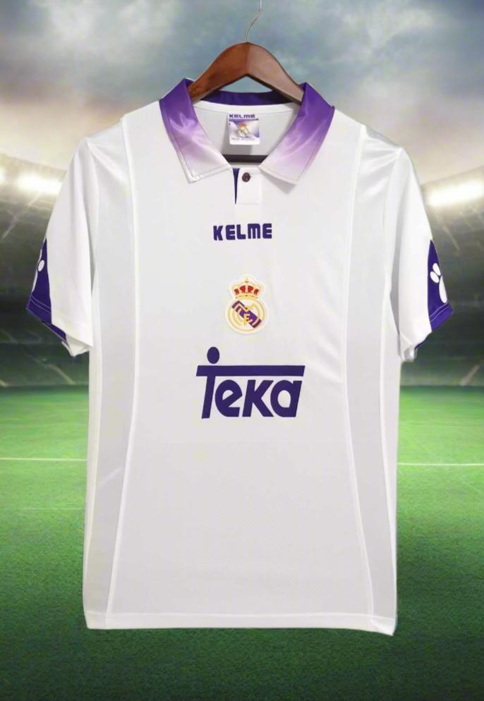 Real Madrid 97-98 Home Retro Shirt 