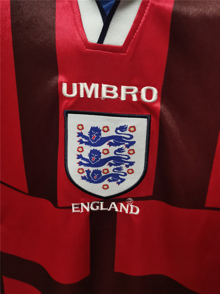 England 98-00 Away Retro Shirt crest