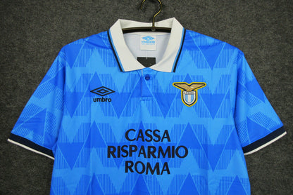 Lazio 89-91 Home Retro Shirt sponsor