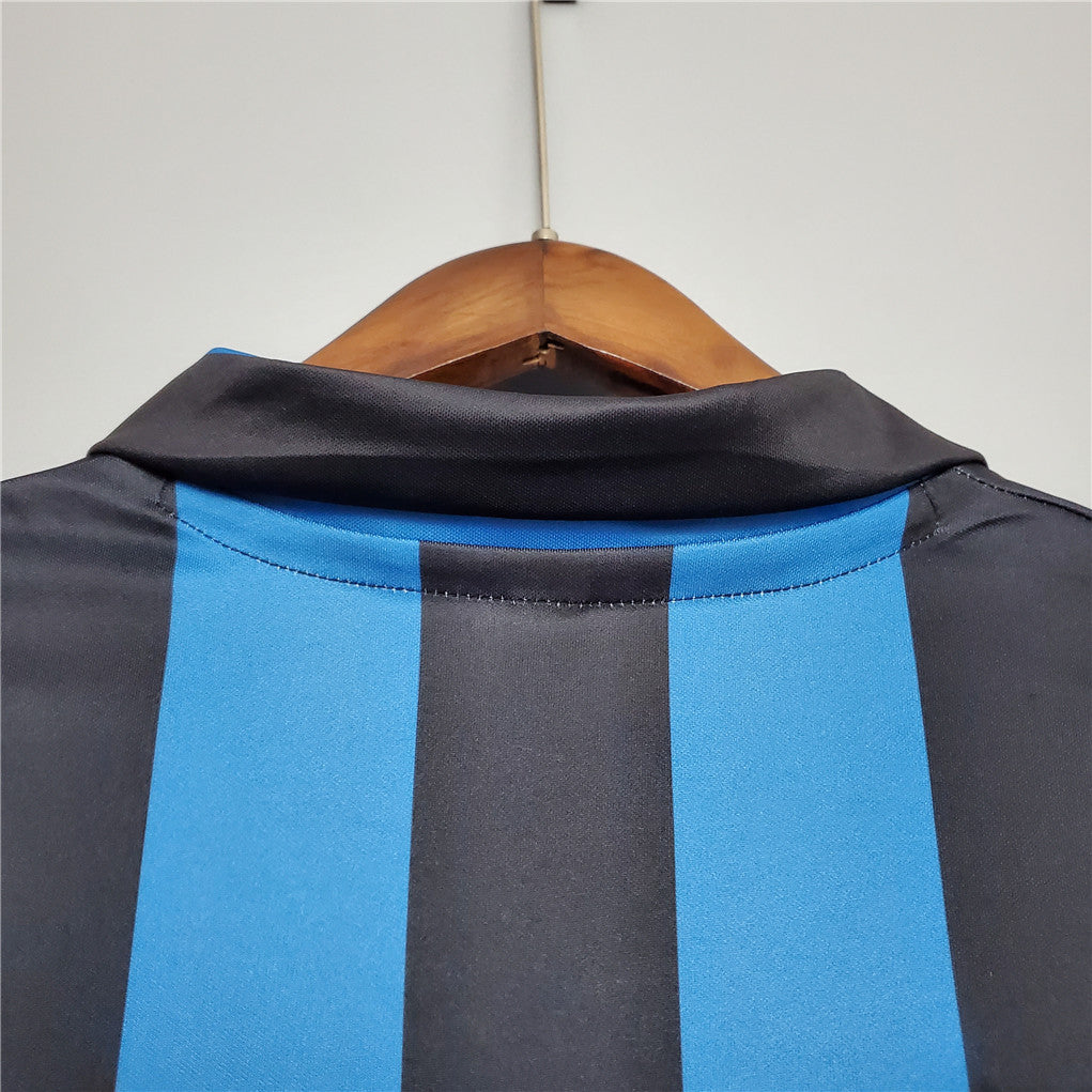 Inter Milan 88-89 Home Retro Shirt collar