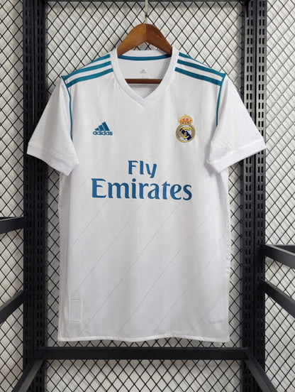 Real Madrid 17-18 Home Retro Shirt 