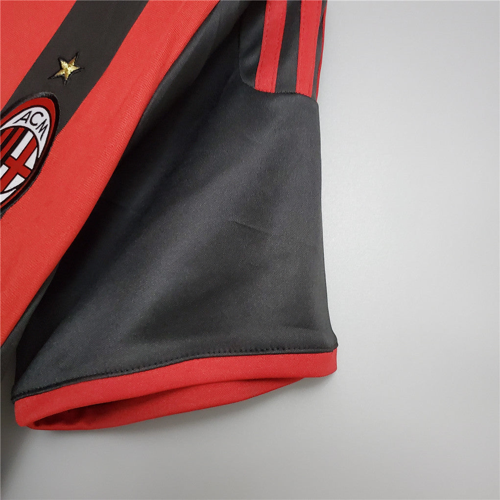 AC Milan 09-10 Home Retro Shirt sleeve