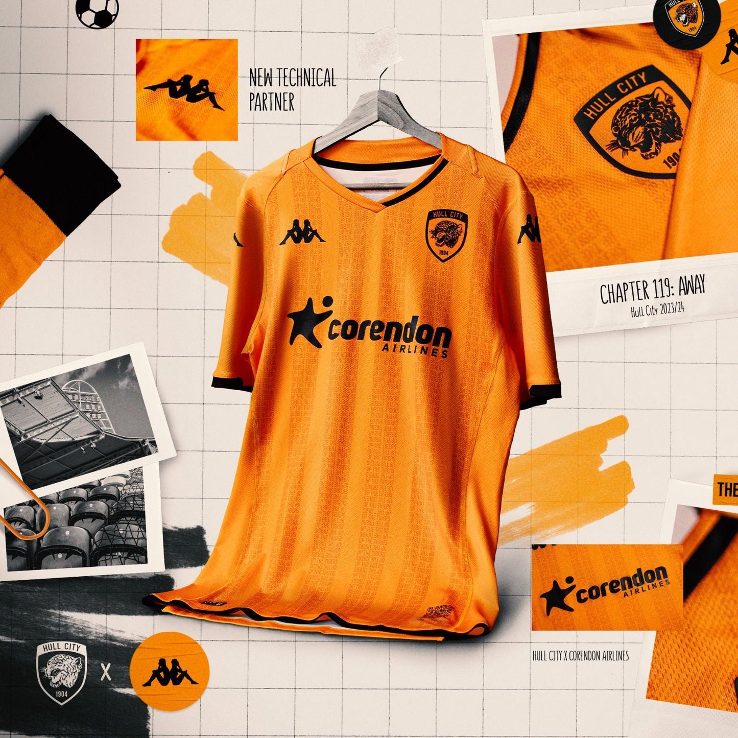 Hull City 23-24 Away Shirt