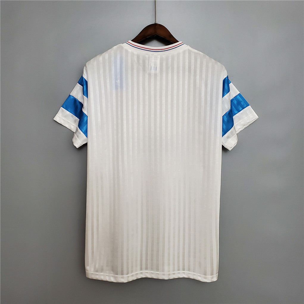 Olympique Marseille 90-91 Home Retro Shirt rear