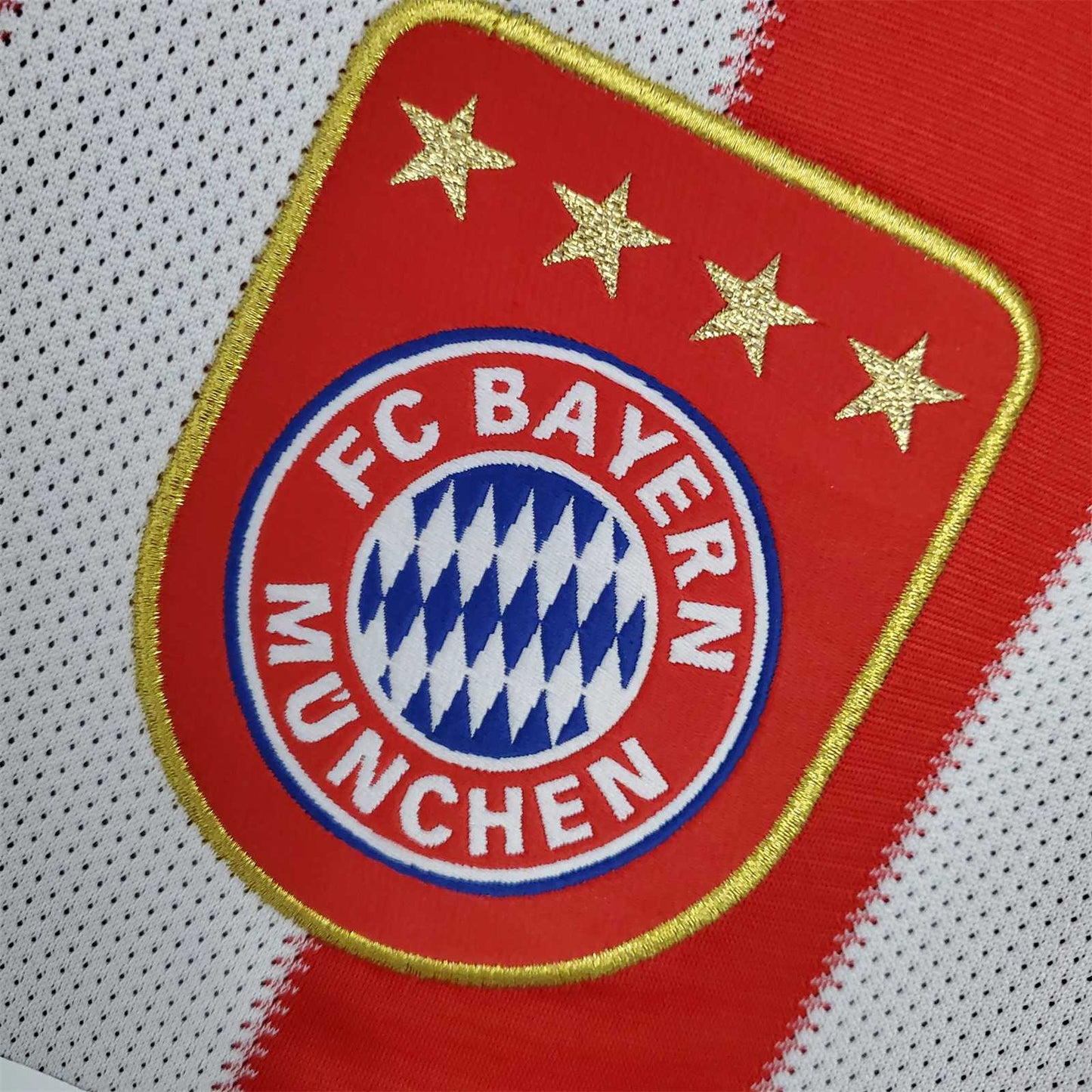 Bayern Munich 10-11 Home Retro Shirt crest