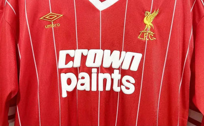 Liverpool 82-83 Home Shirt sponsor