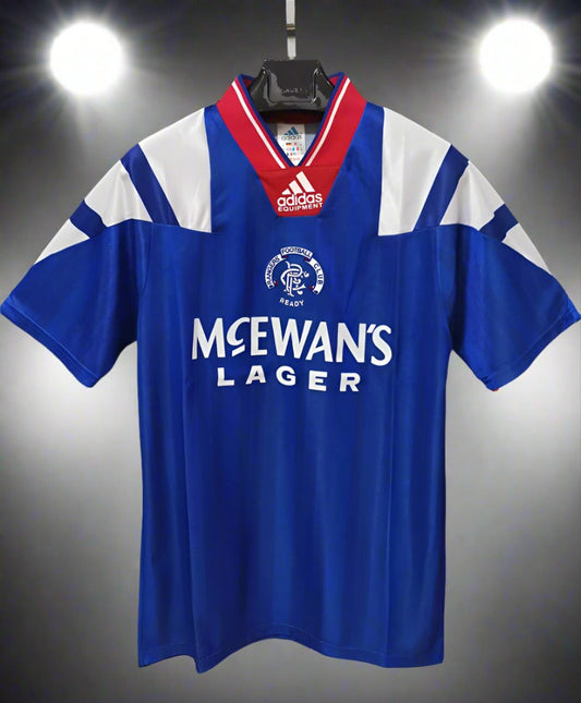 Rangers  92-94 Home Retro Shirt