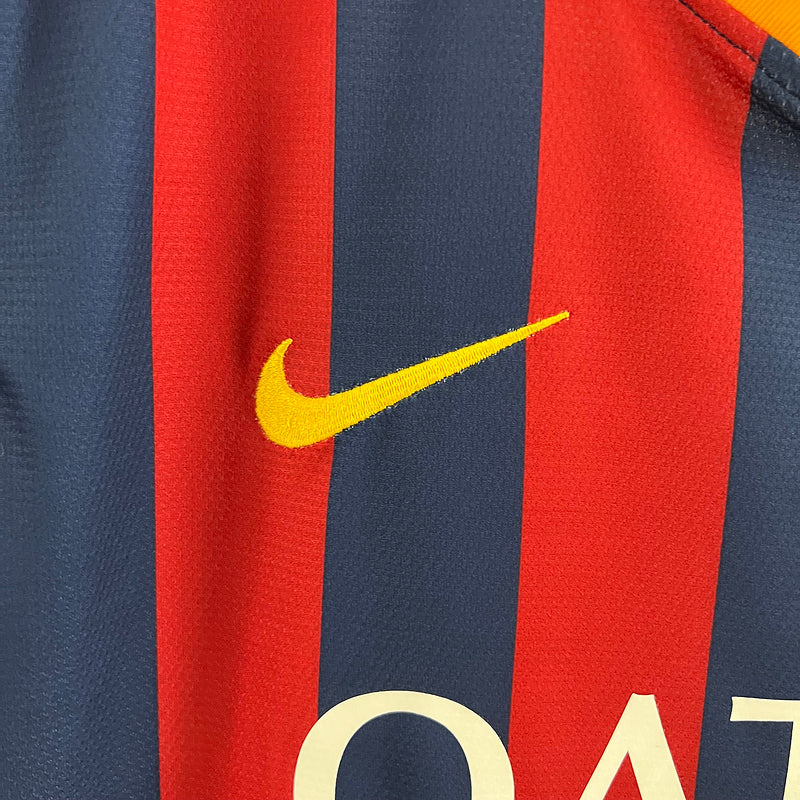 Barcelona 13-14 Home Retro Shirt brand