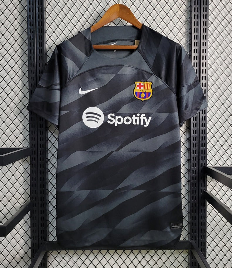 Barcelona 23-24 Goalkeeper Shirt Black