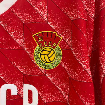 Soviet Union 88-90 3rd Retro Shirt crest