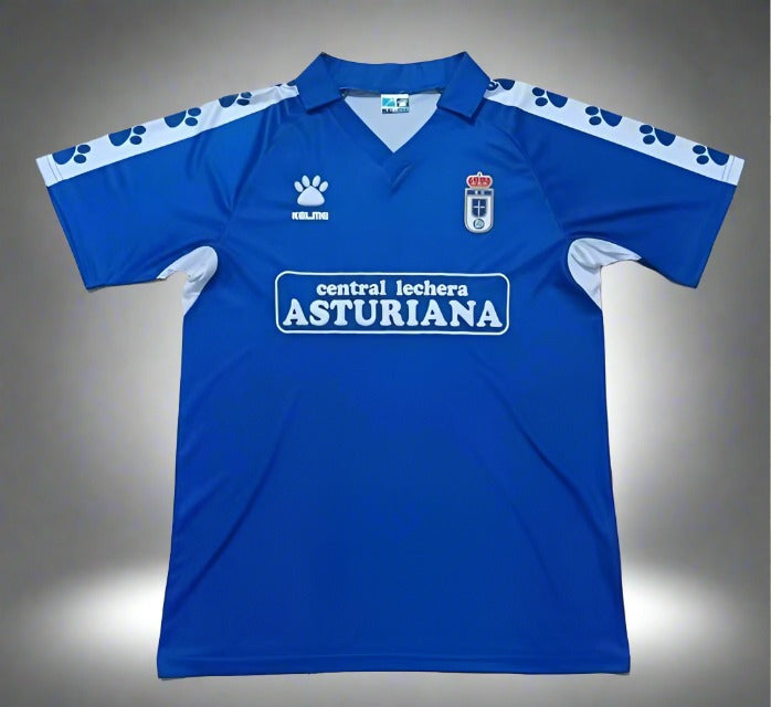 Real Oviedo 90-91 Home Retro Shirt