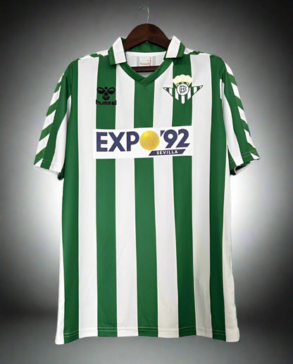 Real Betis 88-89 Home Retro Shirt