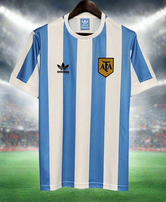 Argentina 78-80 Home Retro Shirt