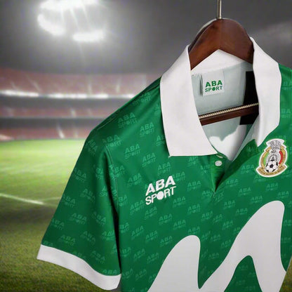 Mexico 95-96 Home Retro Shirt side