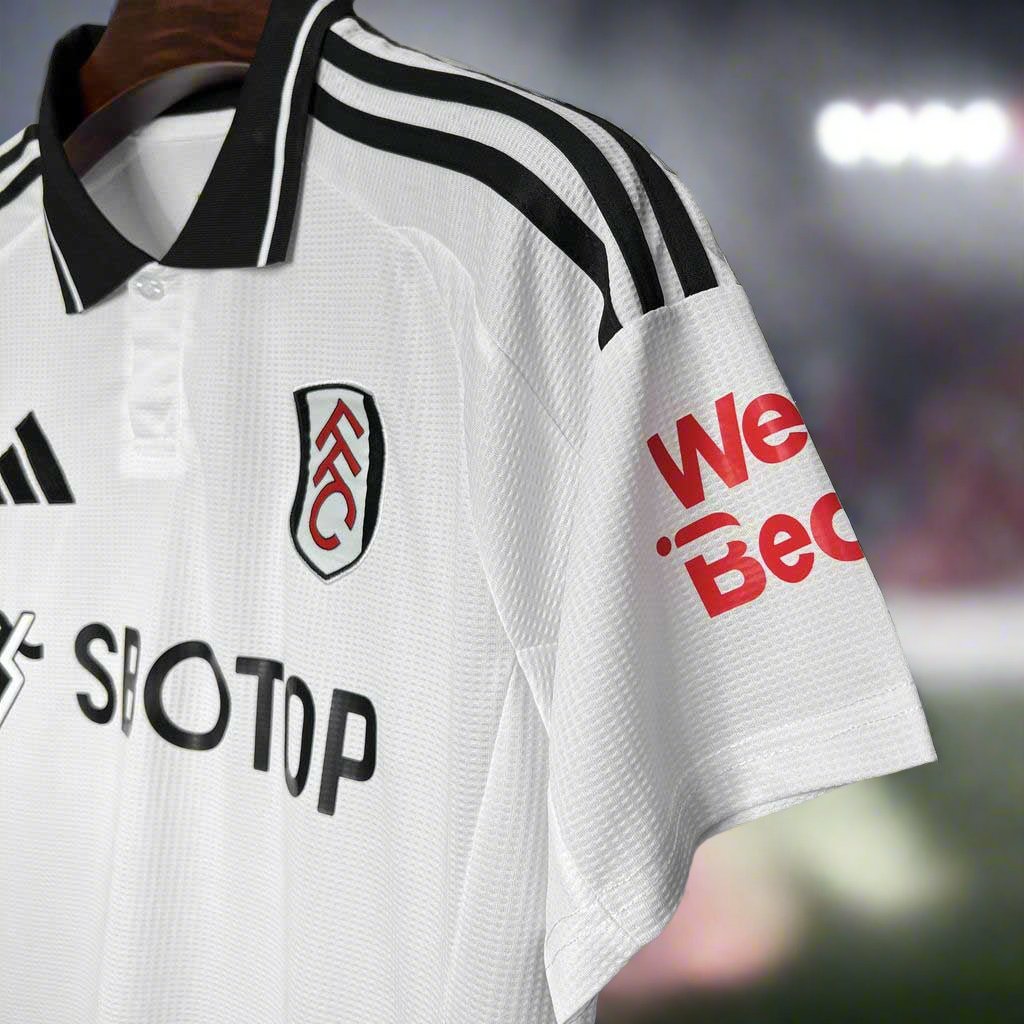 Fulham 24-25 Home Shirt sleeve