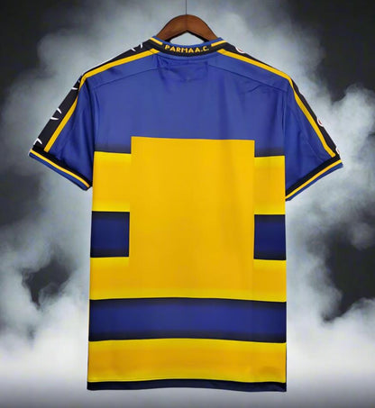 Parma 01-02 Home Retro Shirt rear