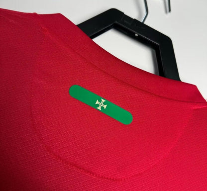 Portugal 10-12 Home Retro Shirt collar