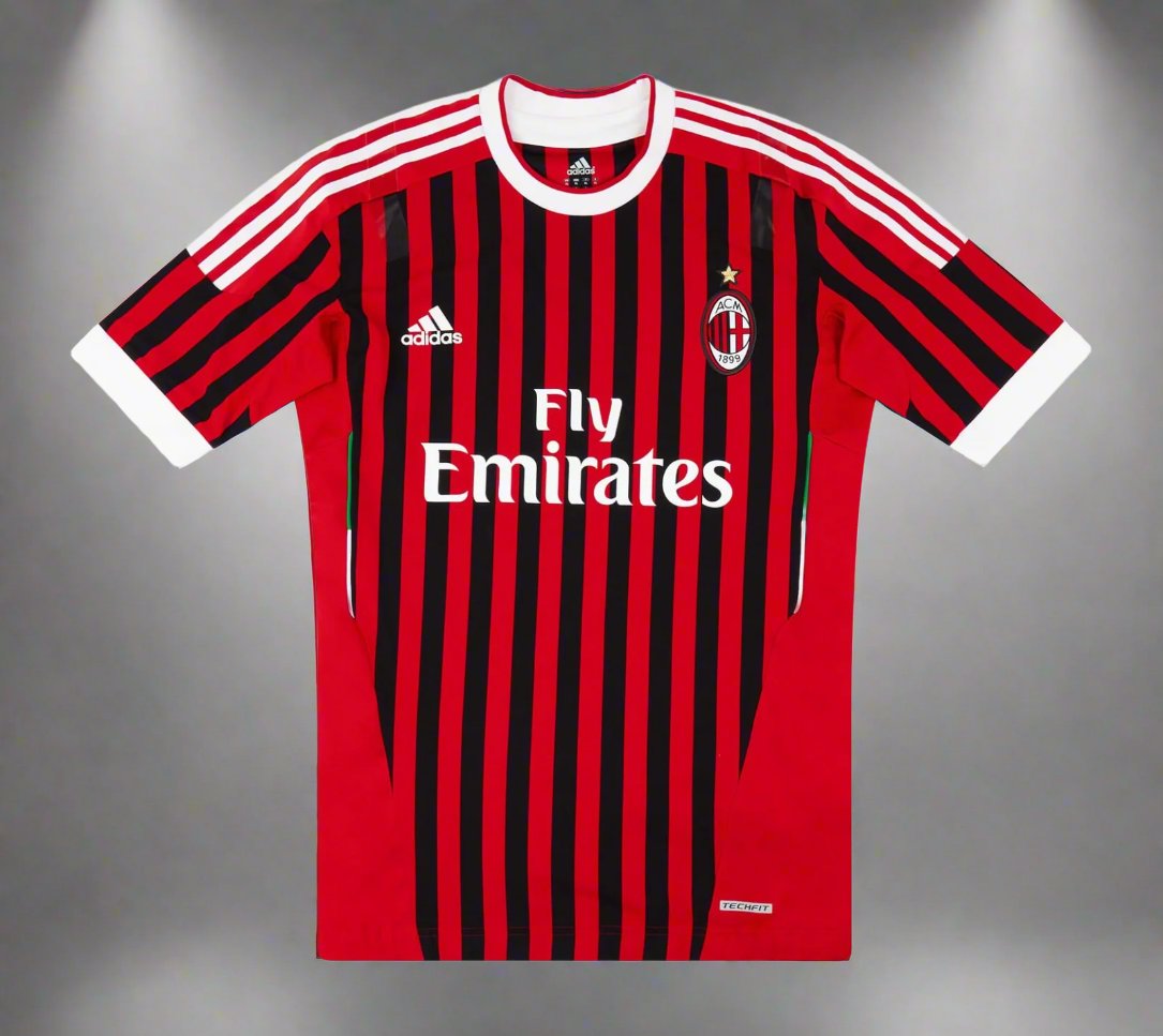 AC Milan 11-12 Home Retro Shirt front