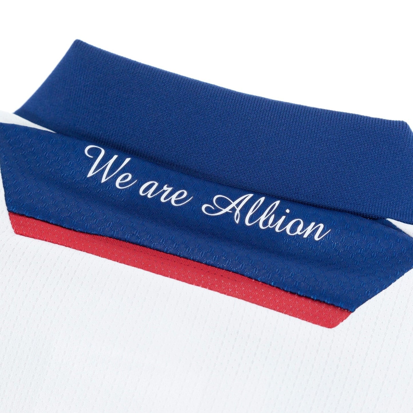 West Brom 24-25 Home Shirt collar