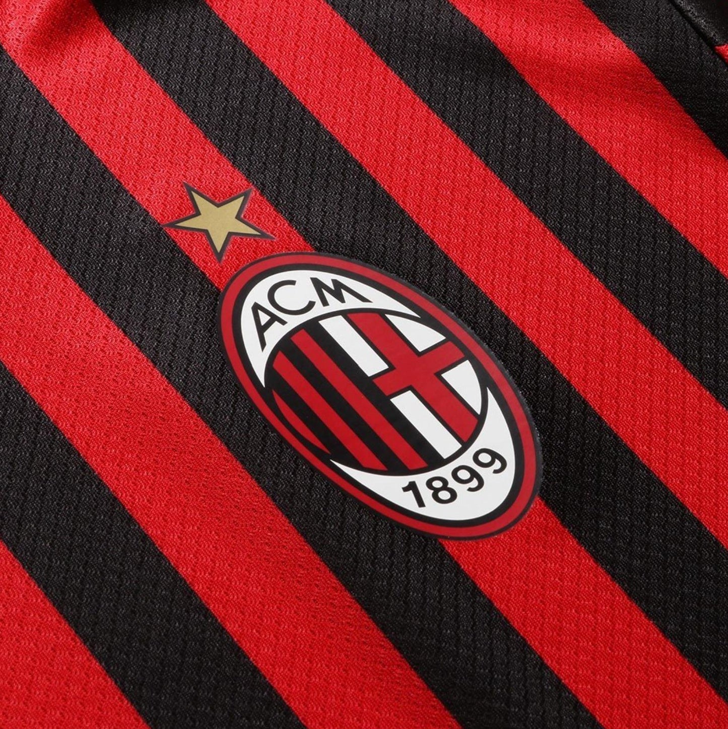 AC Milan 19-20 Home Anniversary Retro Shirt crest