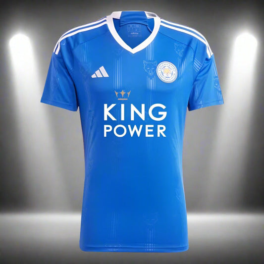 Leicester City 23-24 Home Shirt front