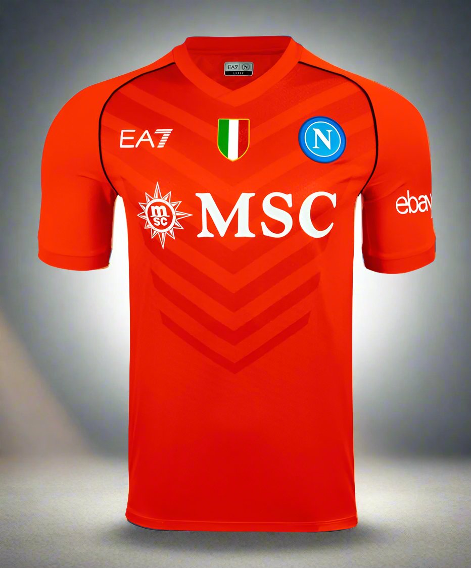 SSC Napoli 23-24 Goalkeeper Red Shirt