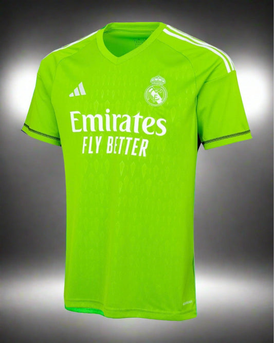 Real Madrid 23-24 Goalkeeper Shirt Green