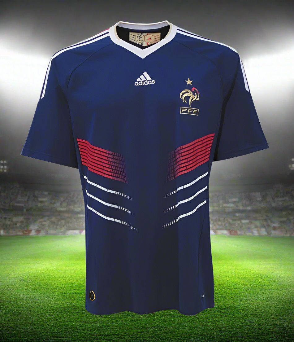 France 10-11 Home Retro Shirt