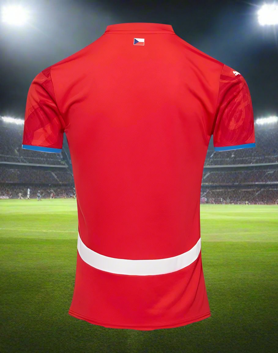 Czech Republic 24-25 Home Shirt rear