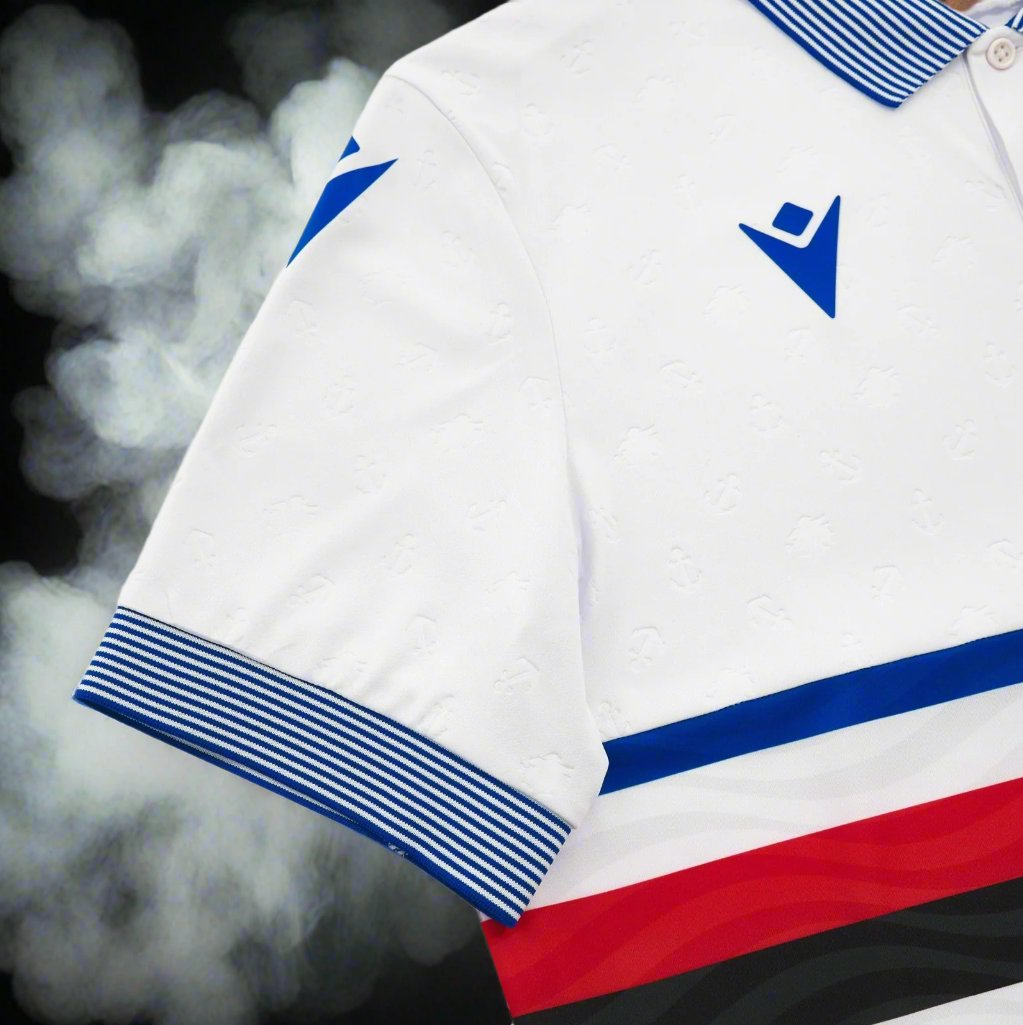 Sampdoria 23-24 Away Shirt sleeve