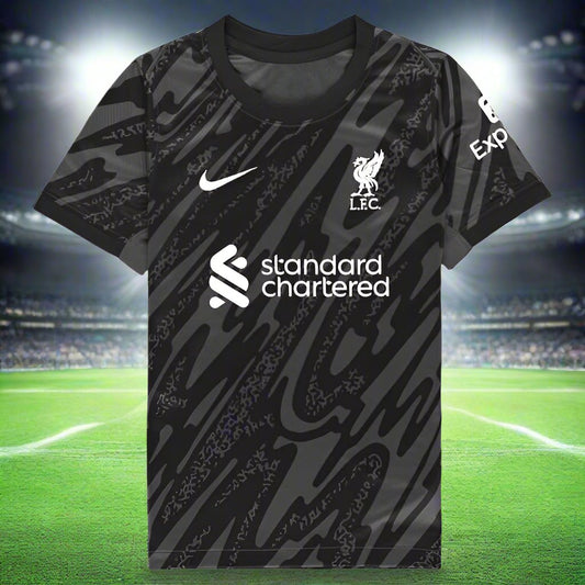 Liverpool 24-25 Goalkeeper Black Shirt